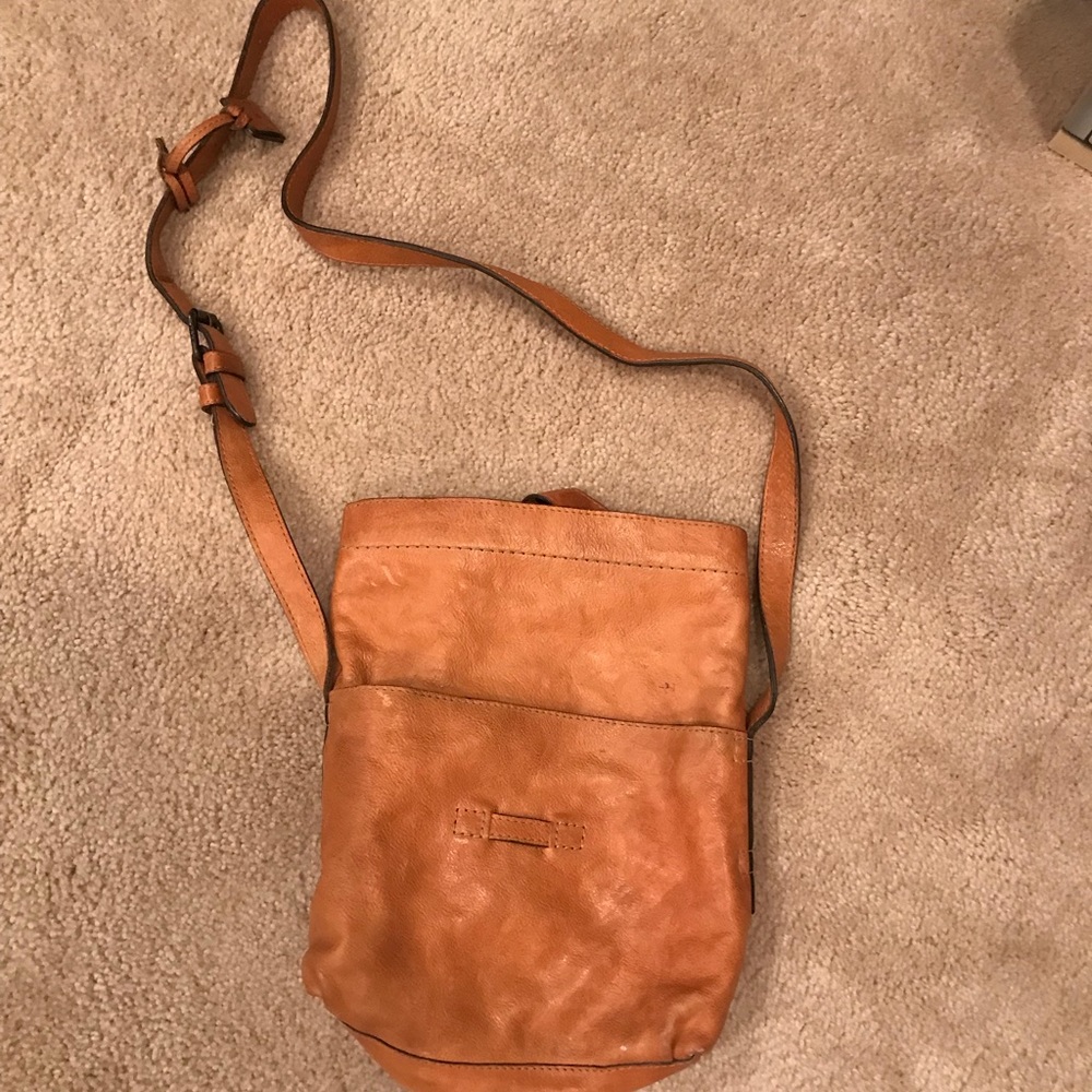 Frye leather crossbody bag